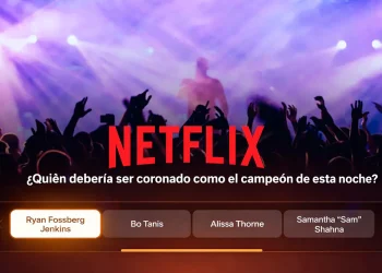 Netflix lanza votación en vivo para contenido interactivo