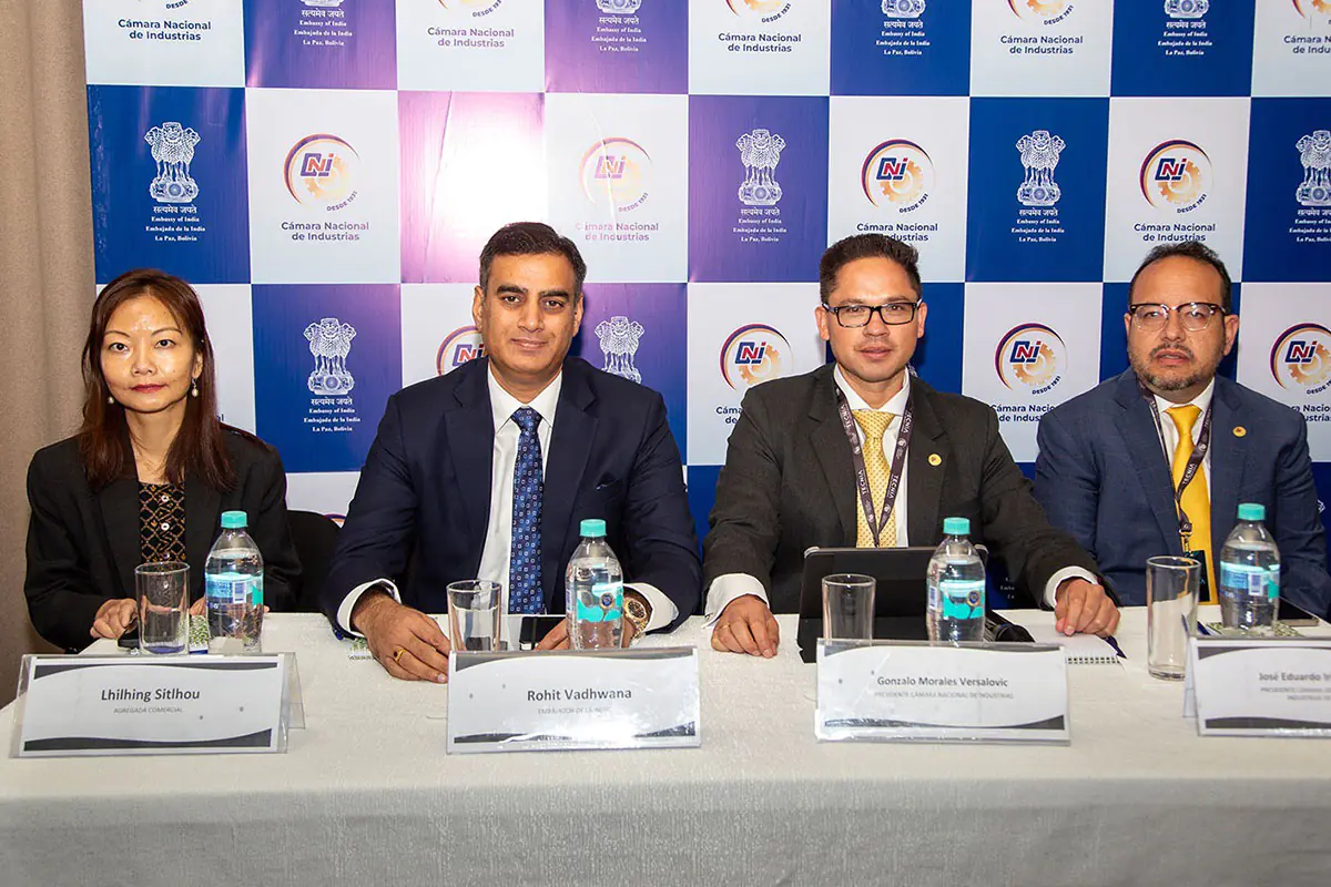 India y la CNI fortalecen relaciones de cooperación y comercio
