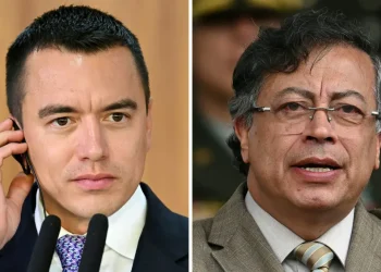 Noboa y Petro se reunirán para bajar las tensiones/AFP