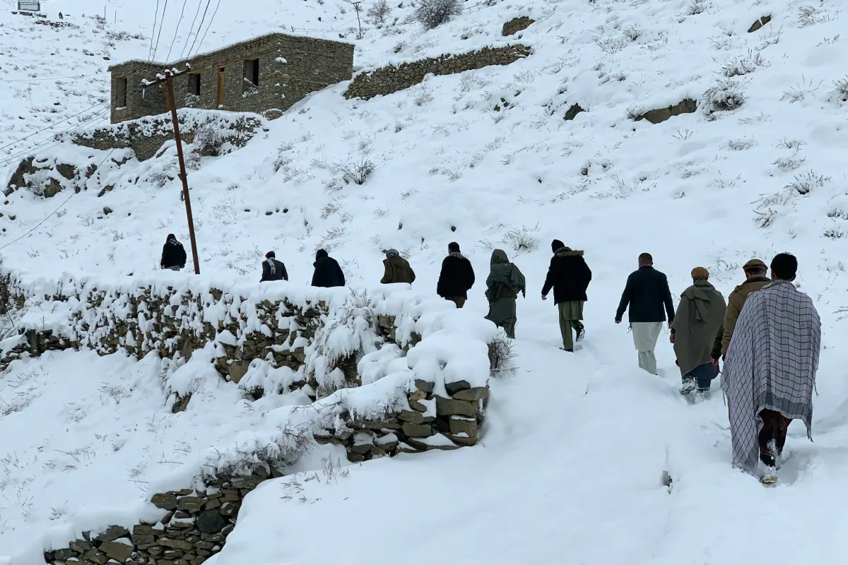 Varias zonas rurales quedaron aisladas/AFP