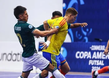 Bolivia cae frente a Colombia en la Conmebol Copa América de futsal