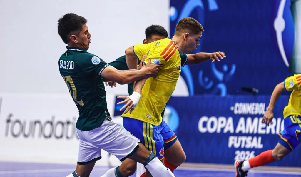 Bolivia cae frente a Colombia en la Conmebol Copa América de futsal