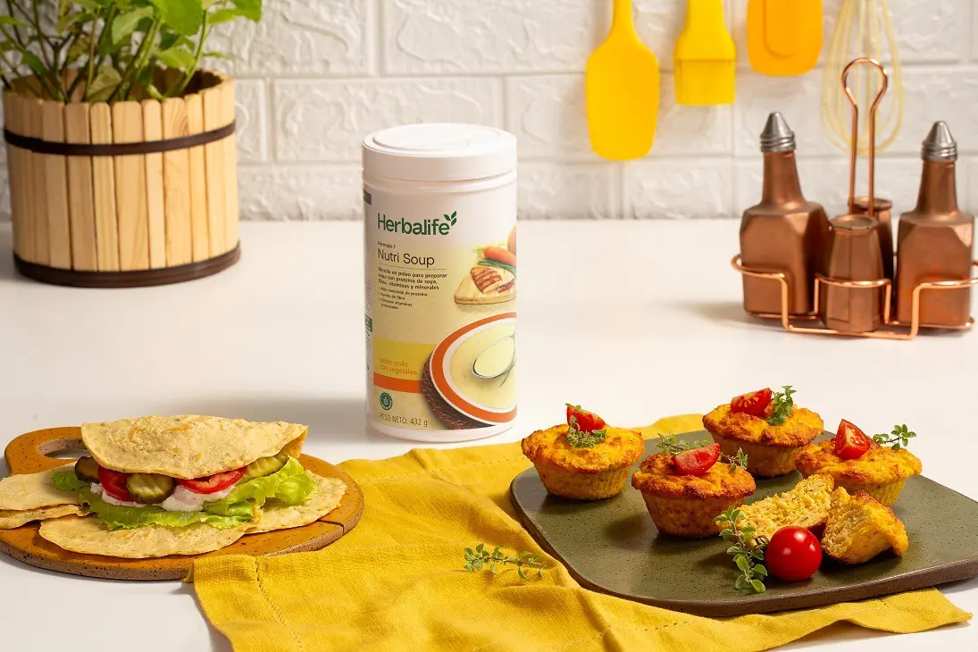 Herbalife presenta la nueva versión de Nutri Soup, la sopa libre de gluten