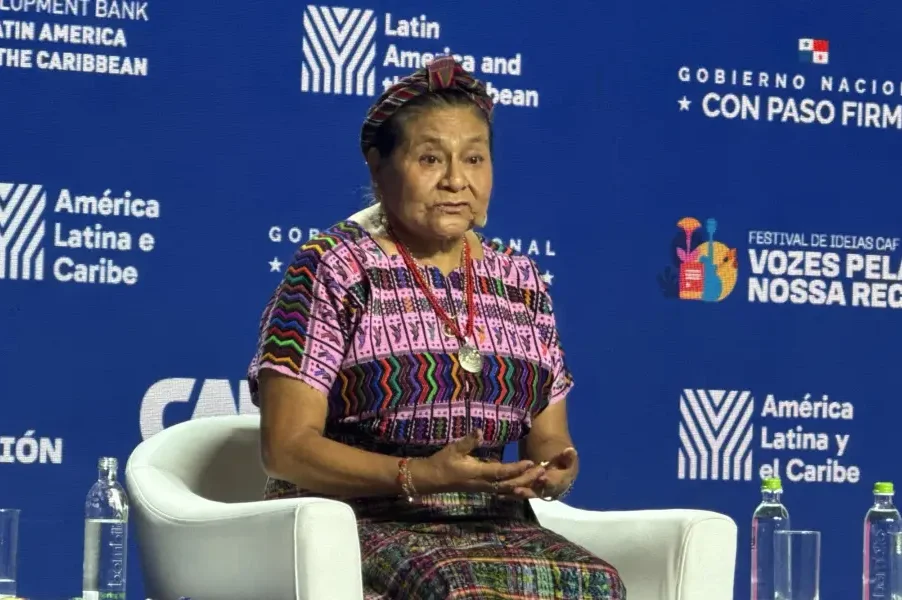 Menchú destaca la coexistencia del sistema indígena y el derecho internacional
