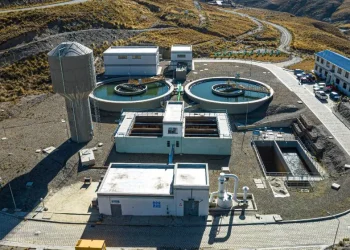 La planta de agua potable de Chuquiaguillo. FOTO: EPSAS