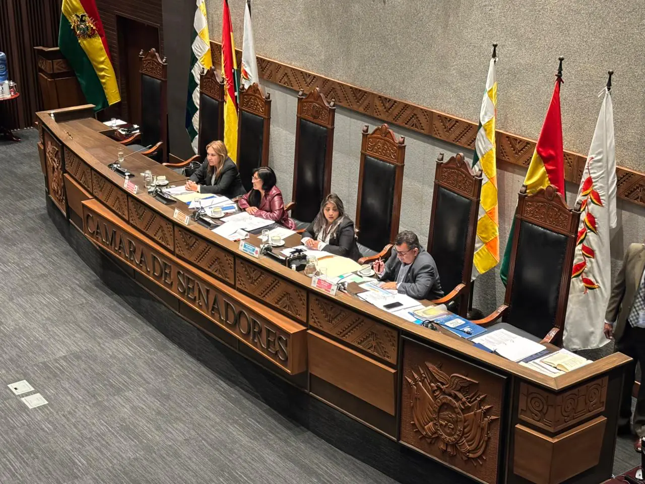 Presidenta del Senado presenta ley para restituir interpelación a ministros