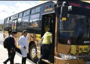 Los estudiantes se beneficiarán con tarifa diferenciada desde el lunes. FOTO: GAMLP