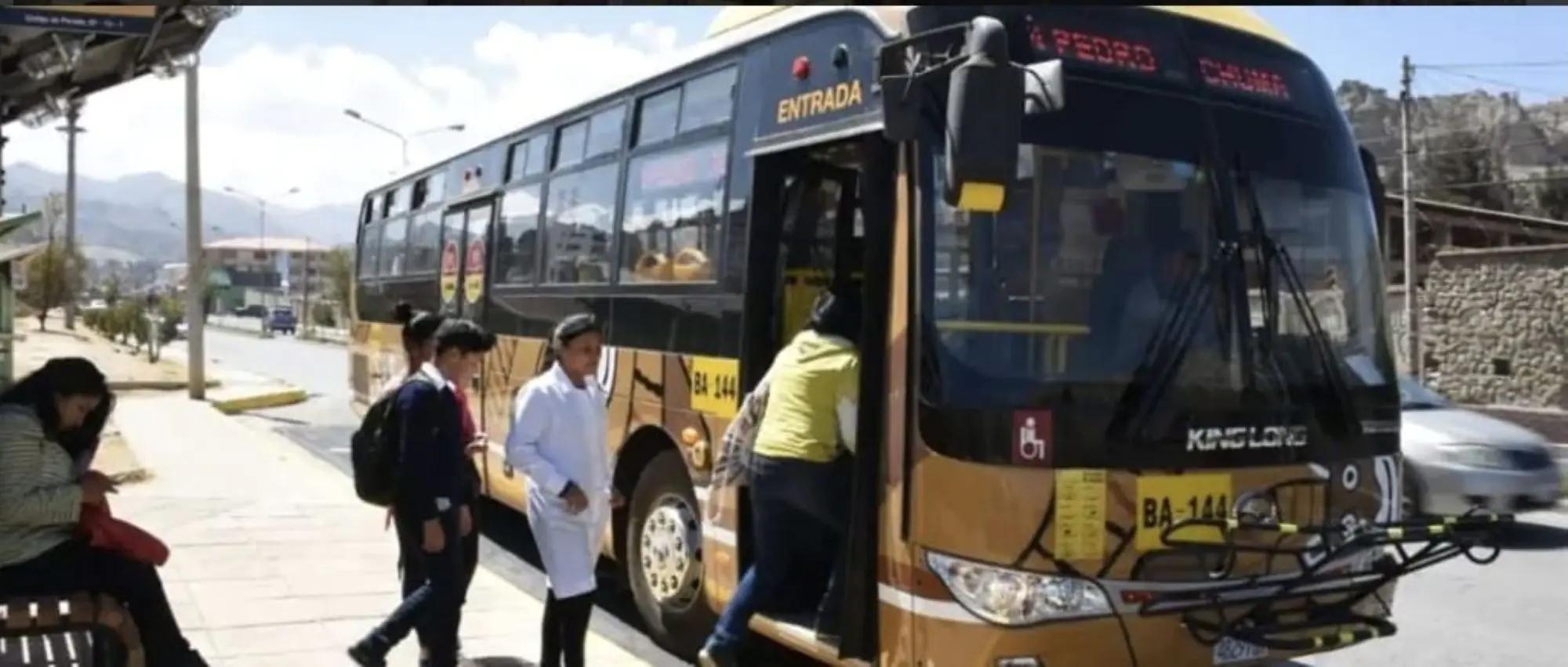 Los estudiantes se beneficiarán con tarifa diferenciada desde el lunes. FOTO: GAMLP