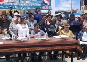 Con dos tercios, el Concejo de El Alto abrogó la Resolución Municipal 100/2025 que deja sin efectos las tarifas transitorias. FOTO: Captura RRSS
