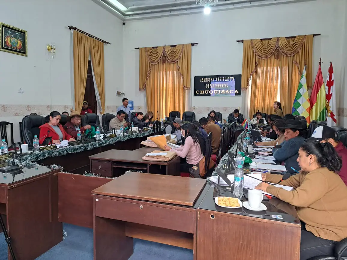 Chuquisaca: Asambleístas aguardan la designación de vocales electorales