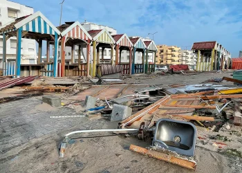 Tormenta Kristin deja a 200.000 portugueses sin electricidad