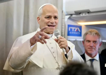 El papa León XIV habló de varios temas /AFP