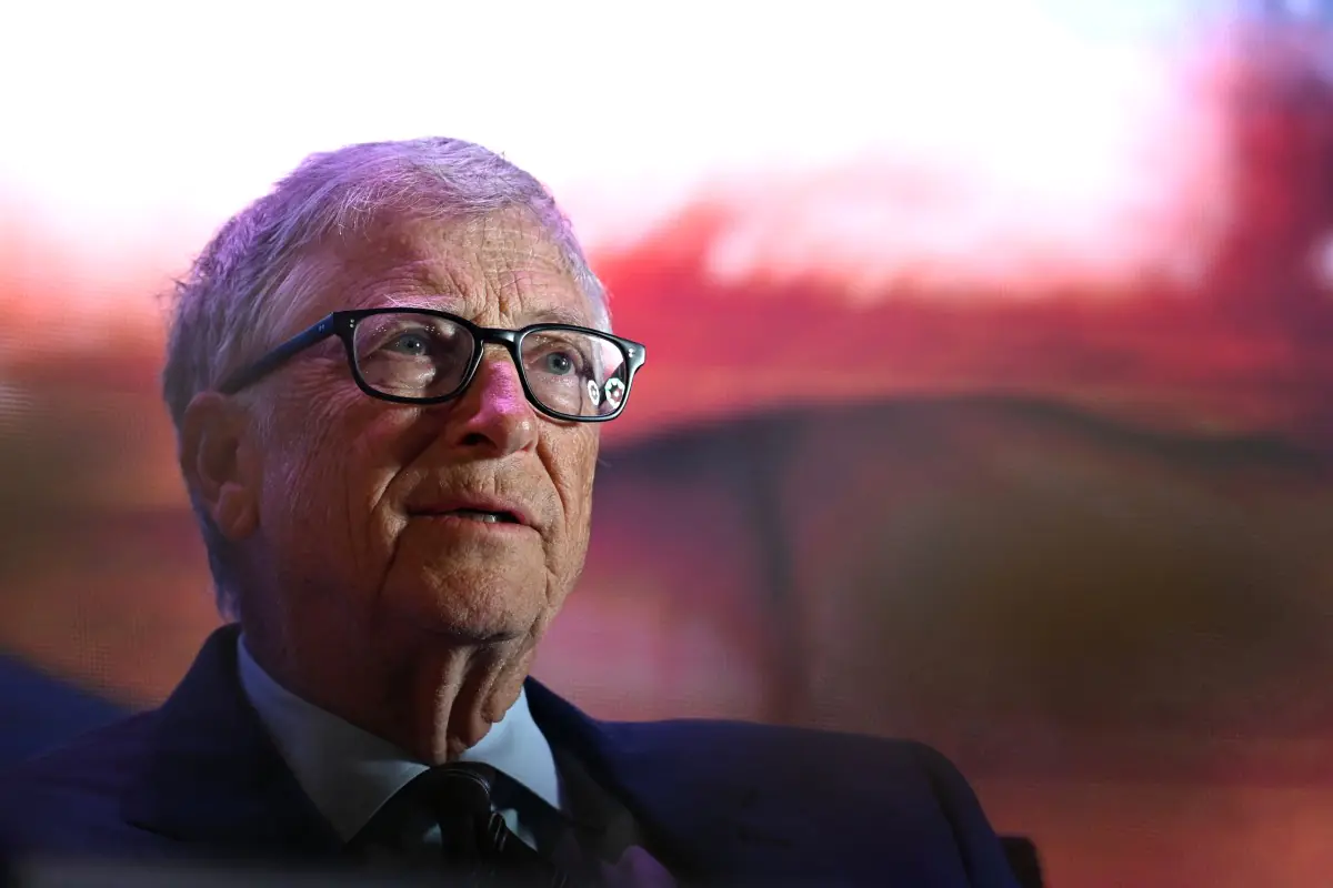 El filántropo estadounidense y cofundador de Microsoft, Bill Gates/AFP