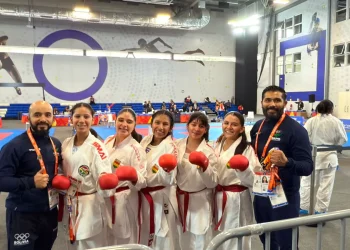 El karate boliviano suma su quinto bronce en Juegos Bolivarianos
