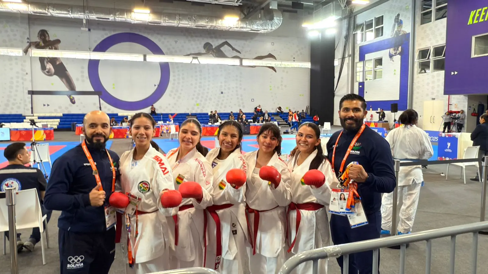 El karate boliviano suma su quinto bronce en Juegos Bolivarianos