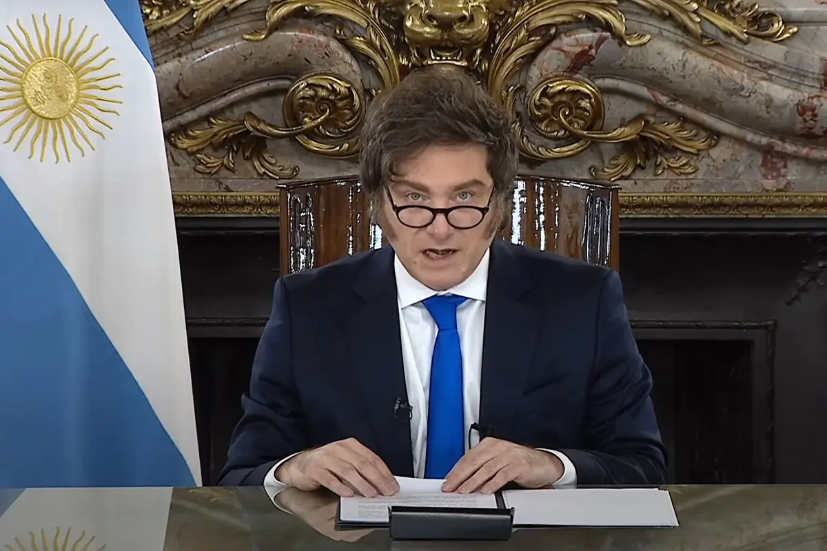 Javier Milei presidente de Argentina/Archivo AFP