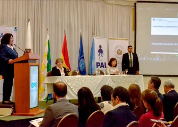 Autoridades del Ministerio de Salud y expertos internacionales de la OPS/OMS. FOTO: Ministerio de Salud