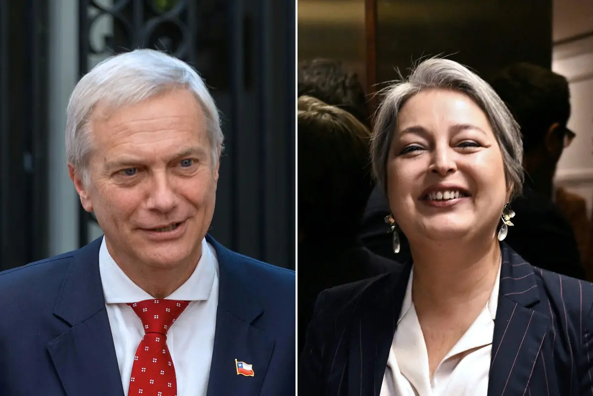 Kast y Jara van al balotaje el domingo/AFP