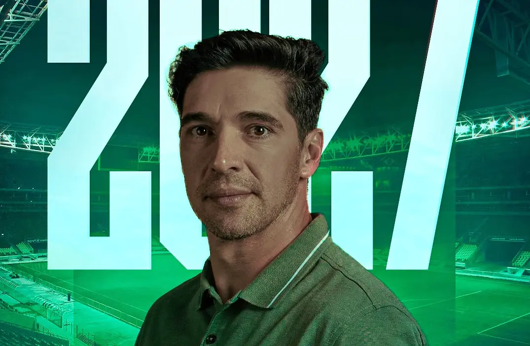 Palmeiras renueva contrato del DT Abel Ferreira hasta 2027