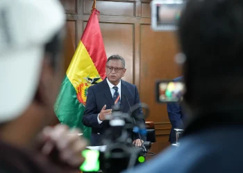 El ministro de Gobierno, Antonio Oviedo. Foto: Ministerio de Gobierno