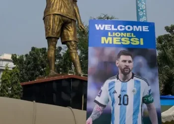 Messi desvelará una estatua de 21 metros de sí mismo en India