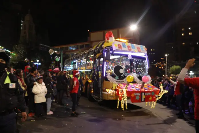 Este sábado se realizará el tradicional Desfile Navideño en la ciudad de La Paz. FOTO: GAMLP