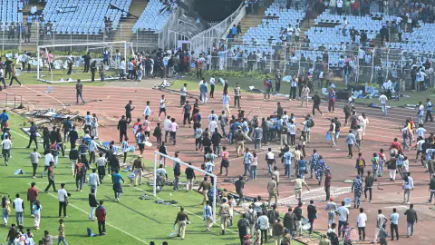 La visita de Messi a un estadio de Calcuta concluye con disturbios