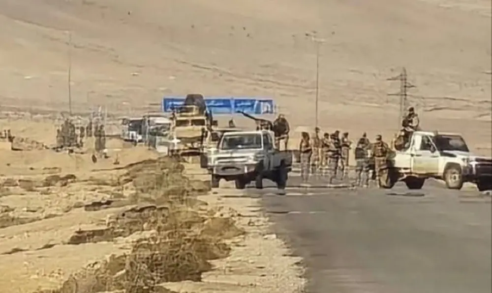 Un convoy de soldados norteamericanos fue emboscado/US Army