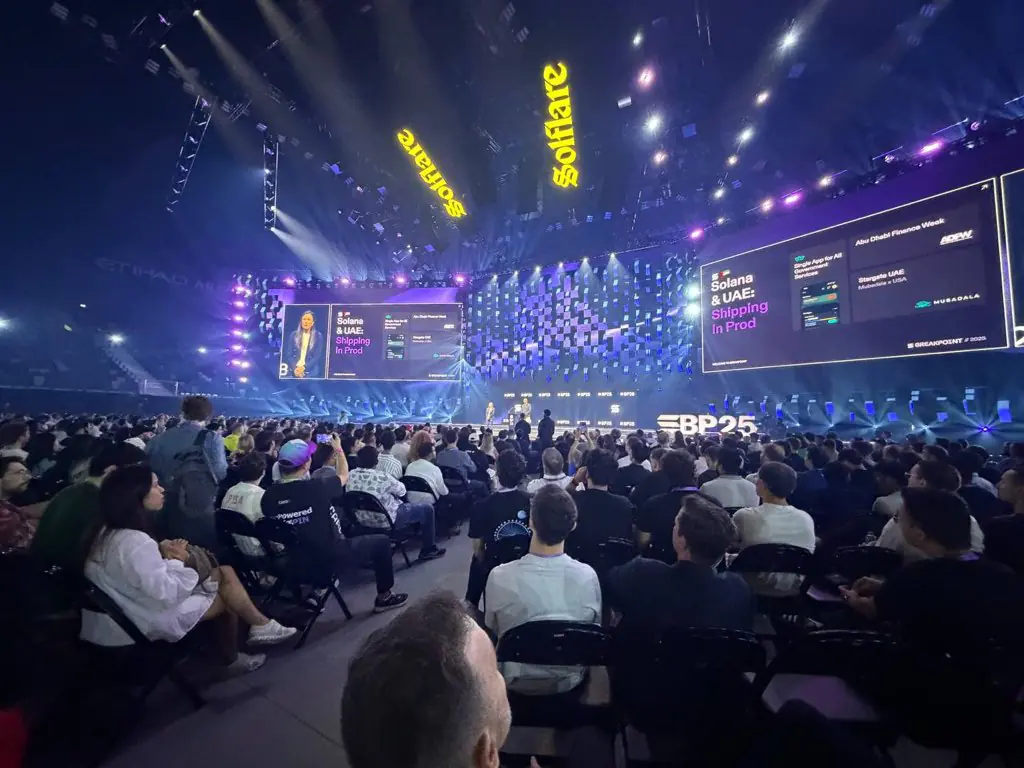 Solana Breakpoint 2025 se celebró en Abu Dhabi