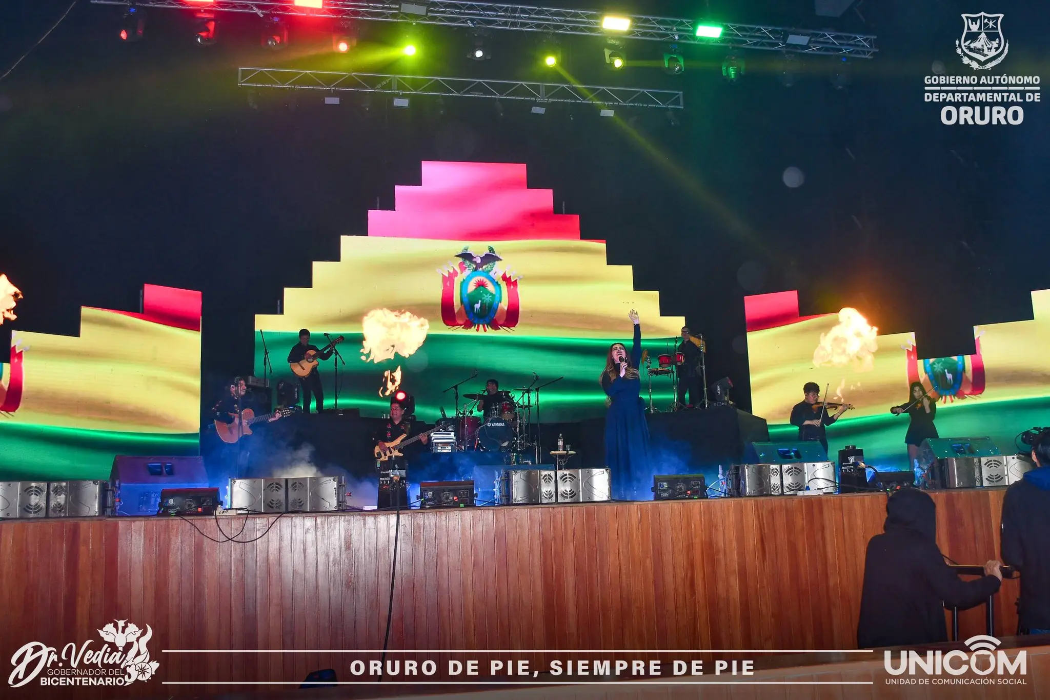 El Festival Aquí Canta Bolivia cierra con broche de oro