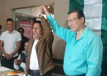 El MTS presenta a Chi como candidato a gobernador por Santa Cruz