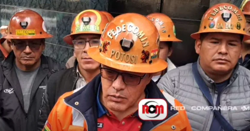 Mineros dan ultimátum de 60 días a la gestión de Paz Pereira