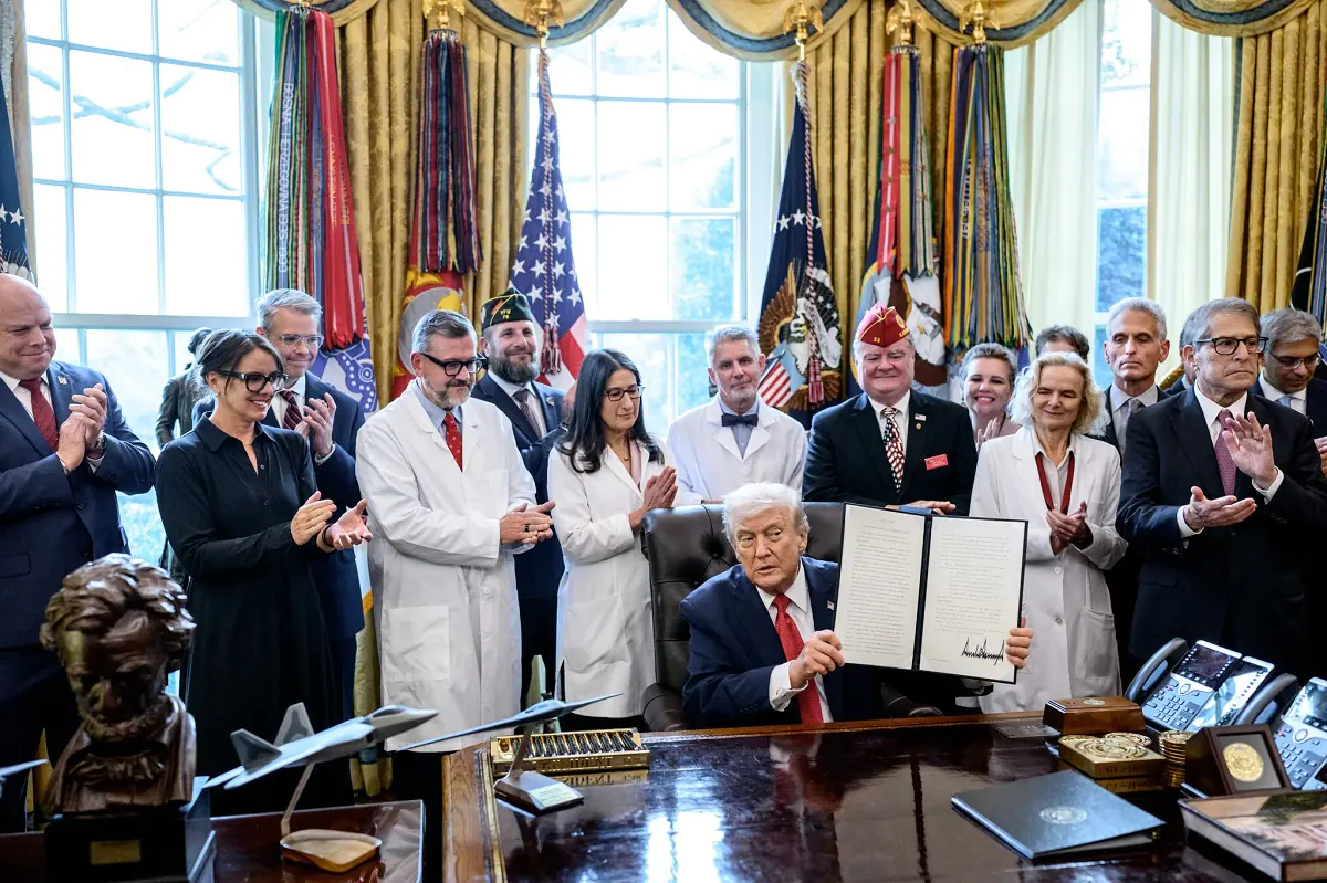 Trump firmó una resolución/Casa Blanca