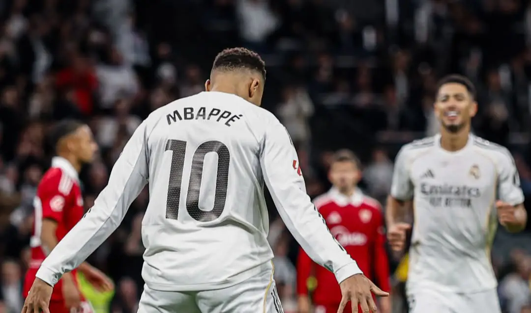 Mbappé sella triunfo del Madrid e iguala un récord de CR7