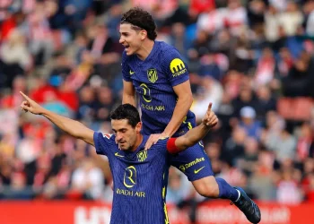Atlético gana con autoridad a Girona y se sube al podio de la Liga