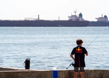 Un buque petrolero en el Pacífico/AFP
