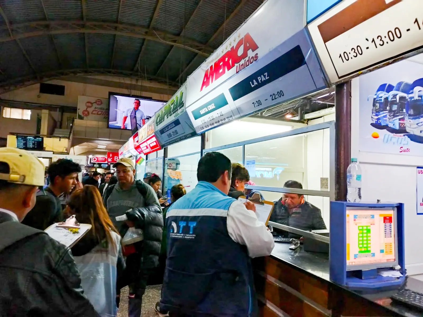 La ATT realiza controles en las terminales terrestres. FOTO: ATT