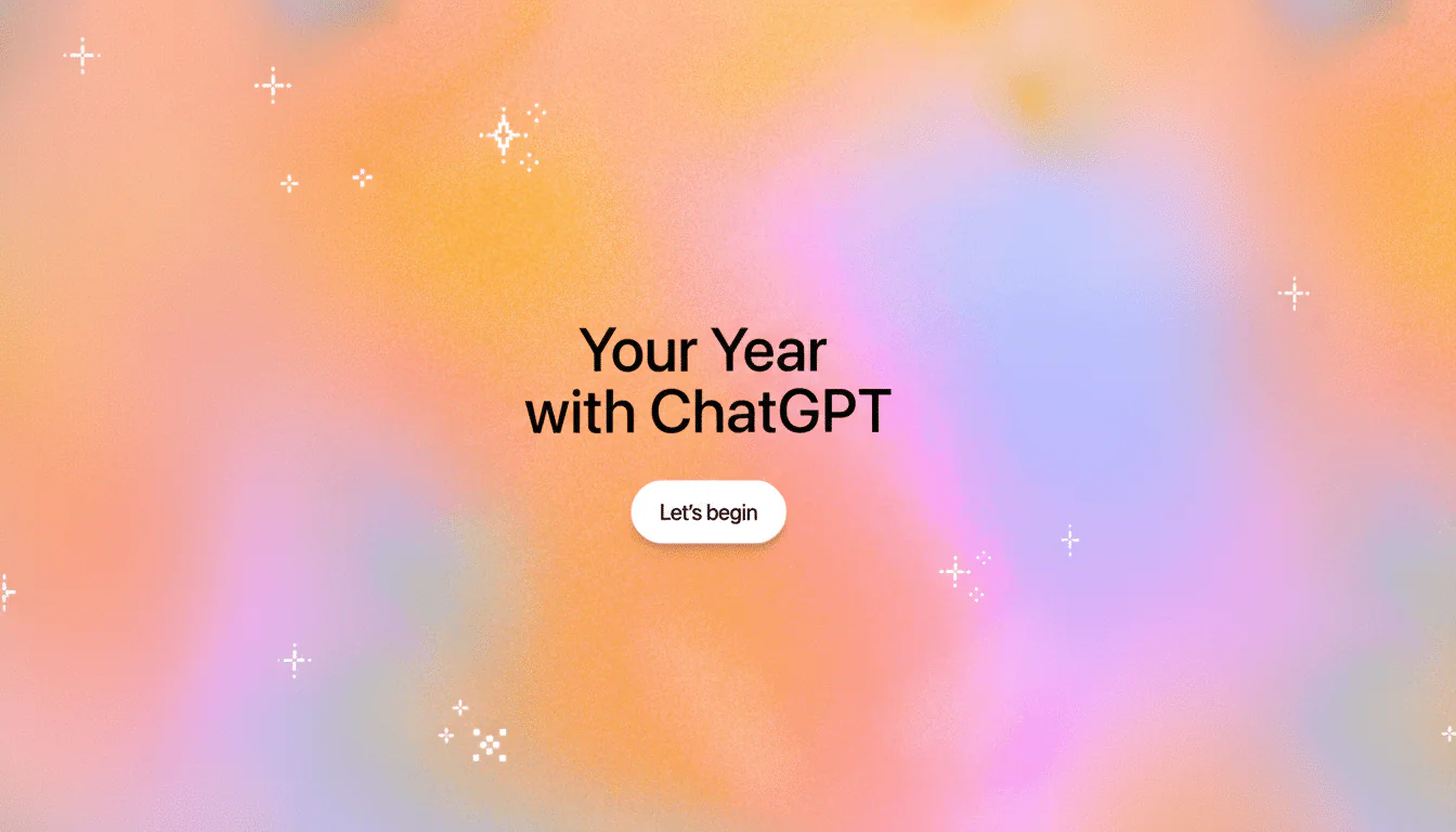 ChatGPT lanza revisión anual personalizada al estilo Spotify Wrapped