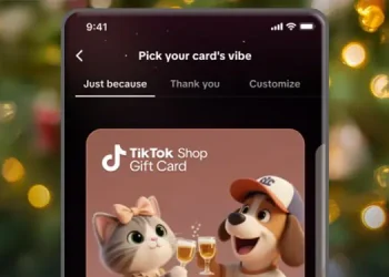 TikTok Shop lanza tarjetas de regalo digitales y apunta a Amazon