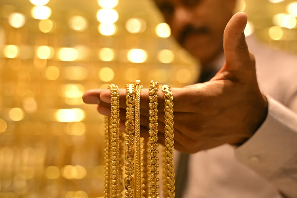 El oro alcanza un precio récord/AFP