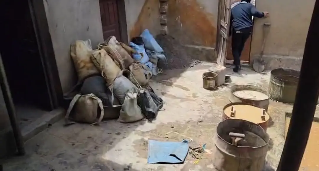 Los aprehendidos acumulaban mineral en su vivienda/Fisc. de Oruro