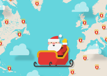 La IA permite rastrear a Papá Noel en tiempo real esta Nochebuena