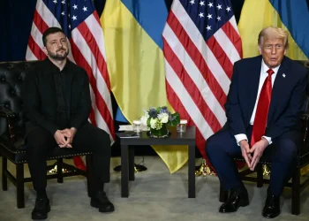 Zelenski y Trump en un encuentro anterior/AFP