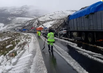 LA ABC realiza la limpieza de la carretera/ABC