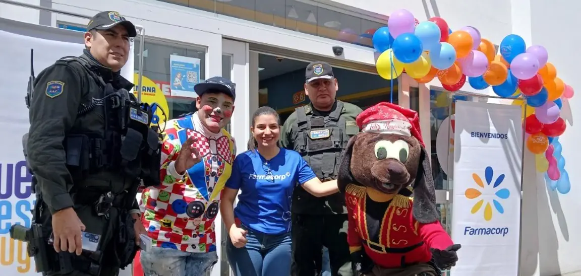 Farmacorp festeja la Navidad a niños en situación de vulnerabilidad
