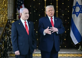 Trump recibió la visita de Benjamin Netanyahu/AFP