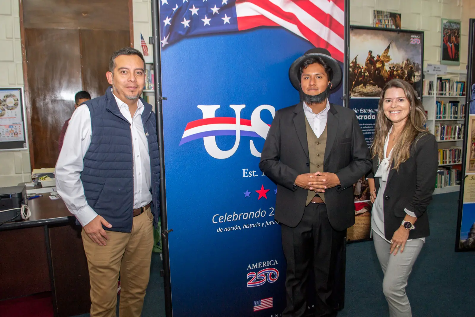 La embajada americana y el CBA inician el ‘Freedom 250’