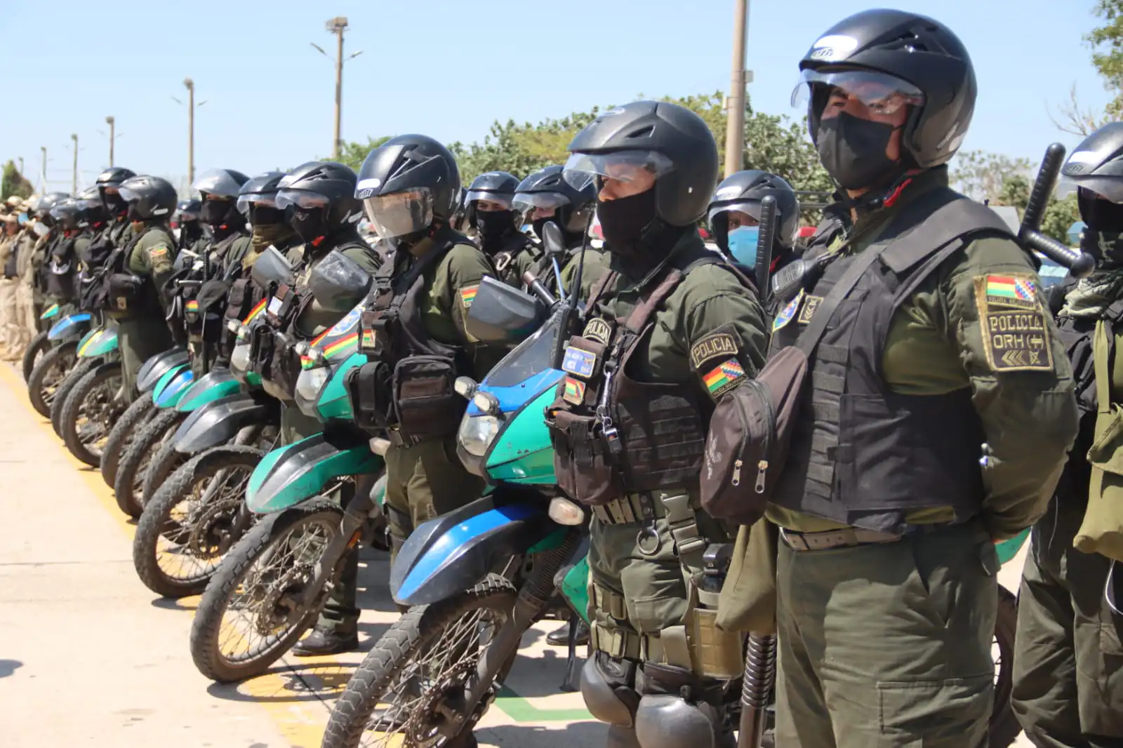 Entre 15.000 y 16.000 uniformados se desplegarán para reforzar la seguridad ciudadana en el país. FOTO: ABI