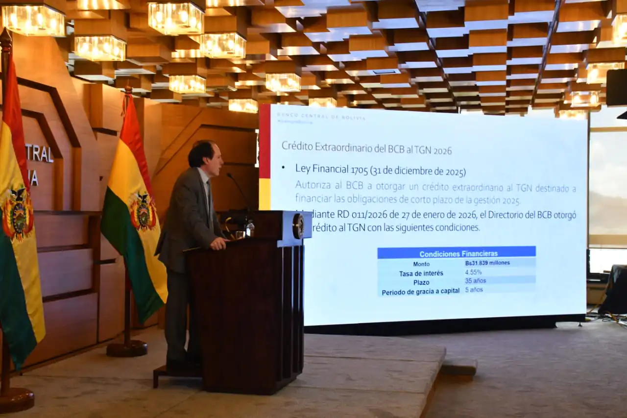BCB no emite más créditos internos y deja de ser la ‘caja chica del Estado’