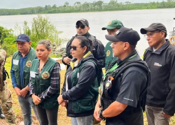 El Agroambiental inspecciona el río Madre de Dios por actividad minera